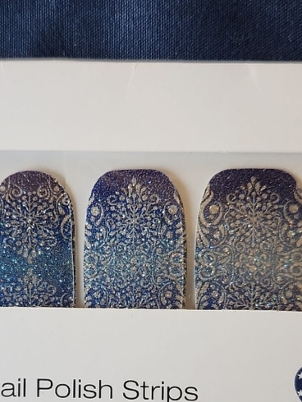 💅B2G1 FREE!👉*NWT* COLOR STREET "ICE TO MEET YOU" 100% NAIL POLISH STRIPS ~BLUE
